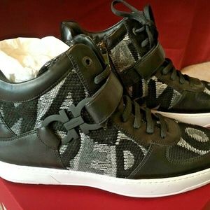 Salvatore Ferragamo Rare Grigiomela Nayon Shoe 9D